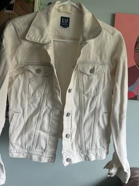 GAP Cream White Women's Denim Jacket